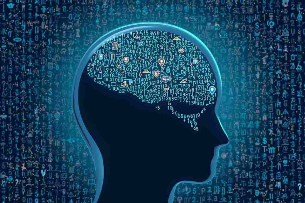 la mente di una persona intelligente, immagine grafica